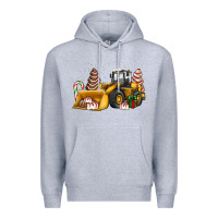 Heather Grey little debbie tree cakes bulldozer Premium Hoodie - JahusDesignShop
