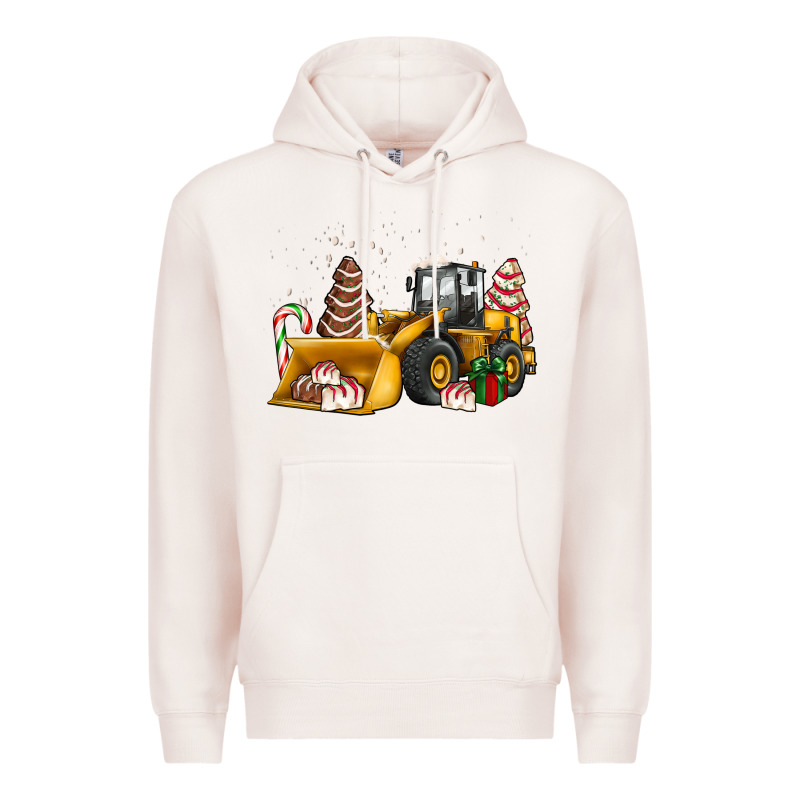 Little Debbie Tree Cakes Bulldozer Premium Hoodie by JahusDesignShop | Teevron