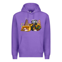 Purple little debbie tree cakes bulldozer Premium Hoodie - JahusDesignShop