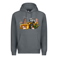 Rock little debbie tree cakes bulldozer Premium Hoodie - JahusDesignShop