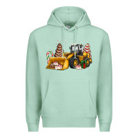 Seafoam little debbie tree cakes bulldozer Premium Hoodie - JahusDesignShop