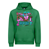 Emerald eat sleep craft repeat Urban Hoodie - AdoDesignShop