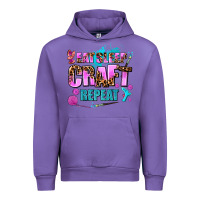 Tulip eat sleep craft repeat Urban Hoodie - AdoDesignShop