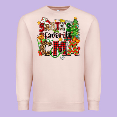 Santa's Favorite Cma Premium Sweatshirt Designed By Zillion Design Studio