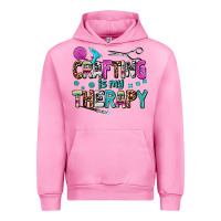 Fuchsia Pink crafting is my therapy Urban Hoodie - AdoDesignShop