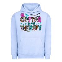 Pigment Grape Ice crafting is my therapy Urban Hoodie - AdoDesignShop