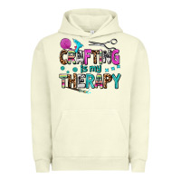 Pigment Pistachio crafting is my therapy Urban Hoodie - AdoDesignShop
