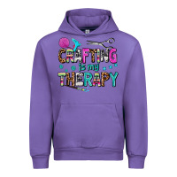 Tulip crafting is my therapy Urban Hoodie - AdoDesignShop
