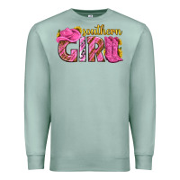 Seafoam southern girl western Premium Sweatshirt - texasbilliewilder