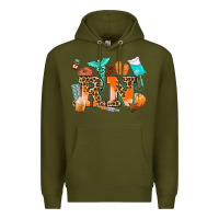 Army Green rn registered nurse Premium Hoodie - AdoDesignShop