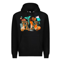 Black rn registered nurse Premium Hoodie - AdoDesignShop