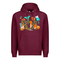 Burgundy rn registered nurse Premium Hoodie - AdoDesignShop