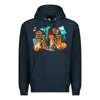 Navy rn registered nurse Premium Hoodie - AdoDesignShop