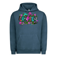 Pigment Midnight Navy crafter Urban Hoodie - AdoDesignShop