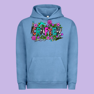 Crafter Urban Hoodie Designed By Adodesignshop