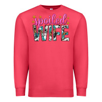 Cardinal spoiled wife Premium Sweatshirt - texasbilliewilder