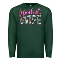 Sports Green spoiled wife Premium Sweatshirt - texasbilliewilder