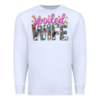 White spoiled wife Premium Sweatshirt - texasbilliewilder