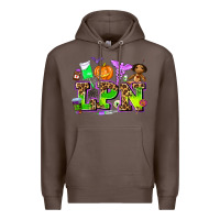 Coffee lpn halloween nurse with Premium Hoodie - AdoDesignShop