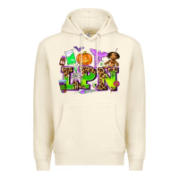 Sandshell lpn halloween nurse with Premium Hoodie - AdoDesignShop