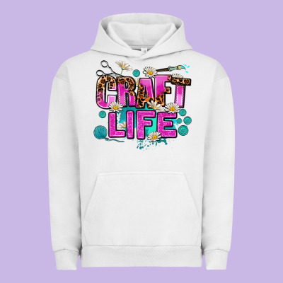 Craft Life Urban Hoodie Designed By Adodesignshop