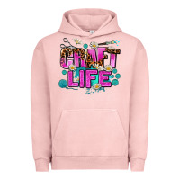 Pigment Salmon craft life Urban Hoodie - AdoDesignShop