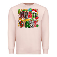 Pale Pink head start christmas Premium Sweatshirt - Zillion Design Studio