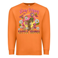 Carrot stay trippy little hippie tbw Premium Sweatshirt - texasbilliewilder