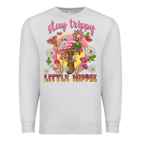 Dove Grey stay trippy little hippie tbw Premium Sweatshirt - texasbilliewilder