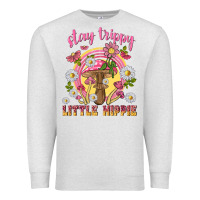 Oatmeal Heather stay trippy little hippie tbw Premium Sweatshirt - texasbilliewilder