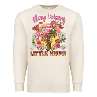Sandshell stay trippy little hippie tbw Premium Sweatshirt - texasbilliewilder
