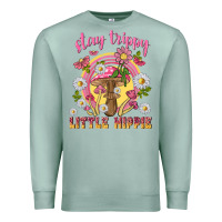 Seafoam stay trippy little hippie tbw Premium Sweatshirt - texasbilliewilder
