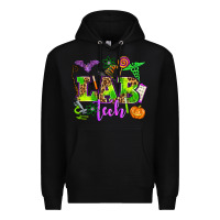Black lab tech halloween Premium Hoodie - AdoDesignShop