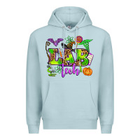 Blue Mist lab tech halloween Premium Hoodie - AdoDesignShop