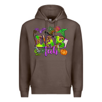 Coffee lab tech halloween Premium Hoodie - AdoDesignShop