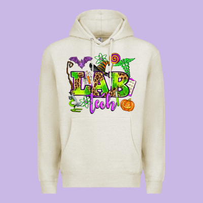 Lab Tech Halloween Premium Hoodie Designed By Adodesignshop