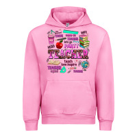 Fuchsia Pink come on teacher lets go party Urban Hoodie - AdoDesignShop