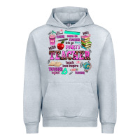 Heather Grey come on teacher lets go party Urban Hoodie - AdoDesignShop