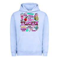 Pigment Grape Ice come on teacher lets go party Urban Hoodie - AdoDesignShop