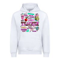 White come on teacher lets go party Urban Hoodie - AdoDesignShop