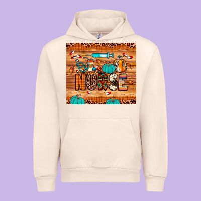 Nurse Fall Urban Hoodie Designed By Jahusdesignshop
