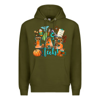 Army Green lab tech fall Premium Hoodie - AdoDesignShop