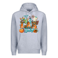 Heather Grey lab tech fall Premium Hoodie - AdoDesignShop