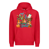 Red lab tech fall Premium Hoodie - AdoDesignShop