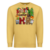 Antique Gold santa's favorite hr Premium Sweatshirt - Zillion Design Studio