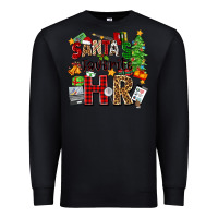 Black santa's favorite hr Premium Sweatshirt - Zillion Design Studio