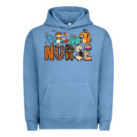 Pigment Pebble Blue nurse fall Urban Hoodie - JahusDesignShop