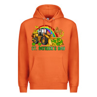Carrot i dig st patrick s day bulldozer Premium Hoodie - JahusDesignShop