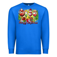 True Royal merry christmas wine glasses Premium Sweatshirt - Zillion Design Studio