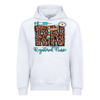 White rn registered nurse Urban Hoodie - JahusDesignShop